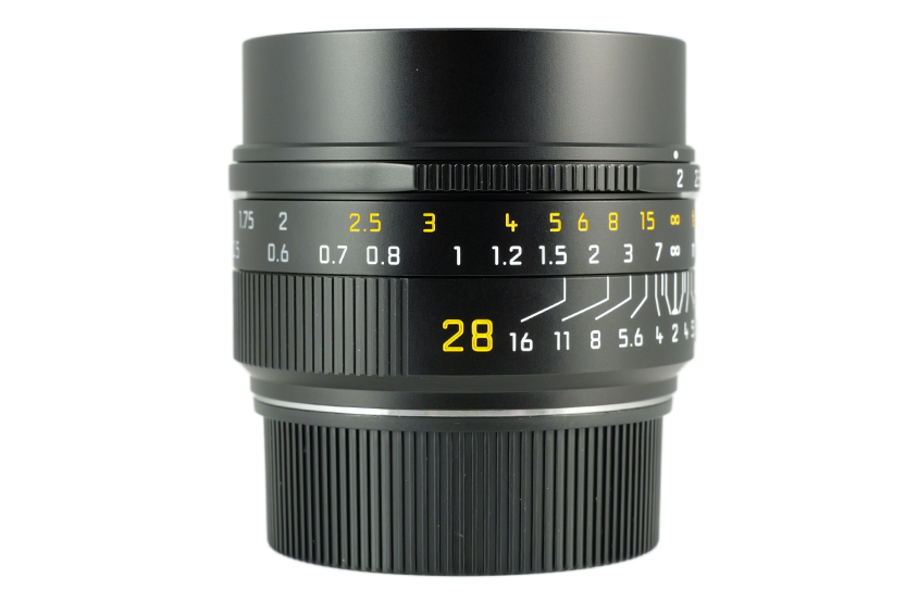 LEICA SUMMICRON-M 1:2/28 ASPH, schwarz eloxiert 11618