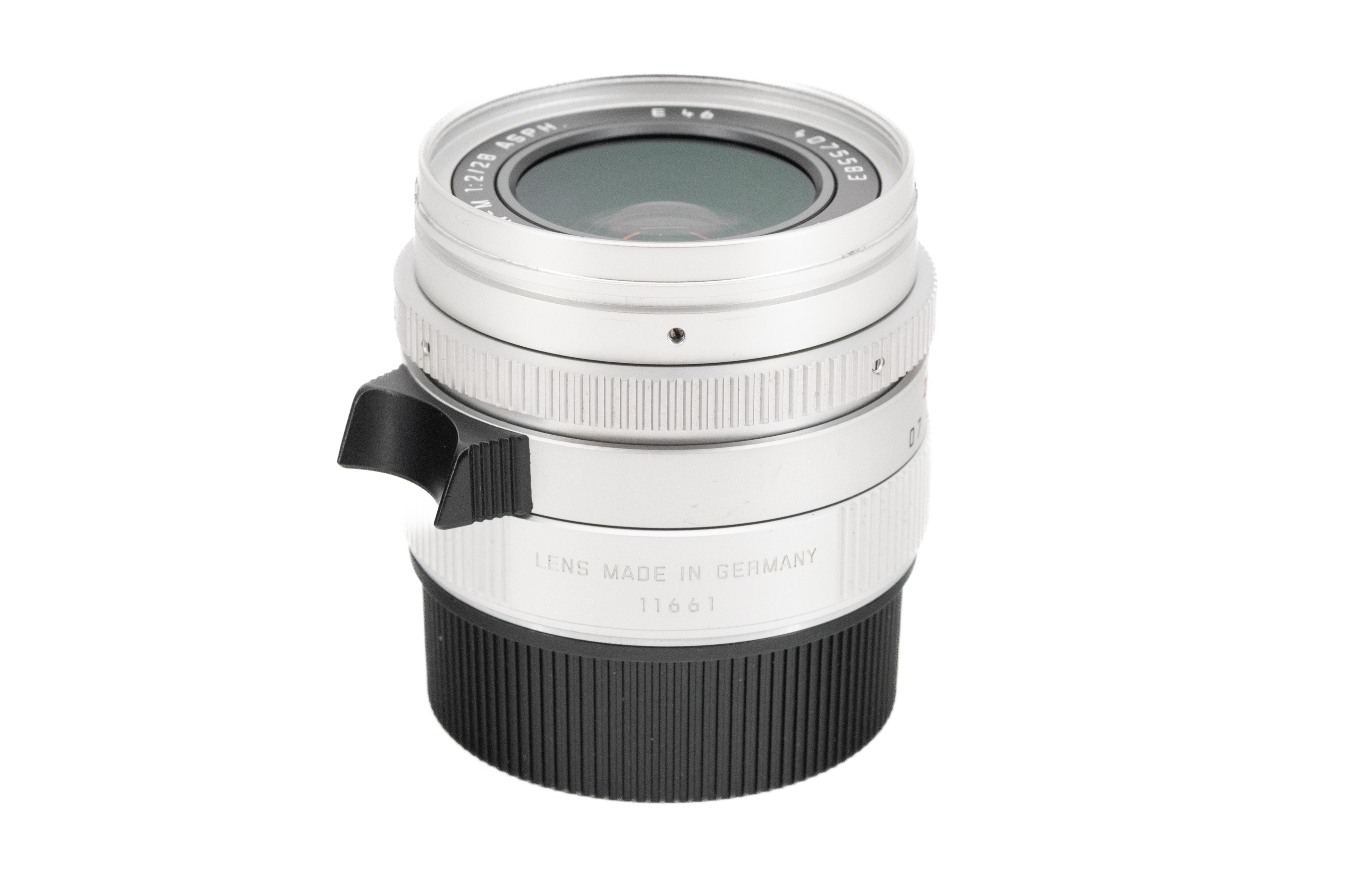 Leica Summicron-M 28mm f/2 ASPH V1 Silver 11661