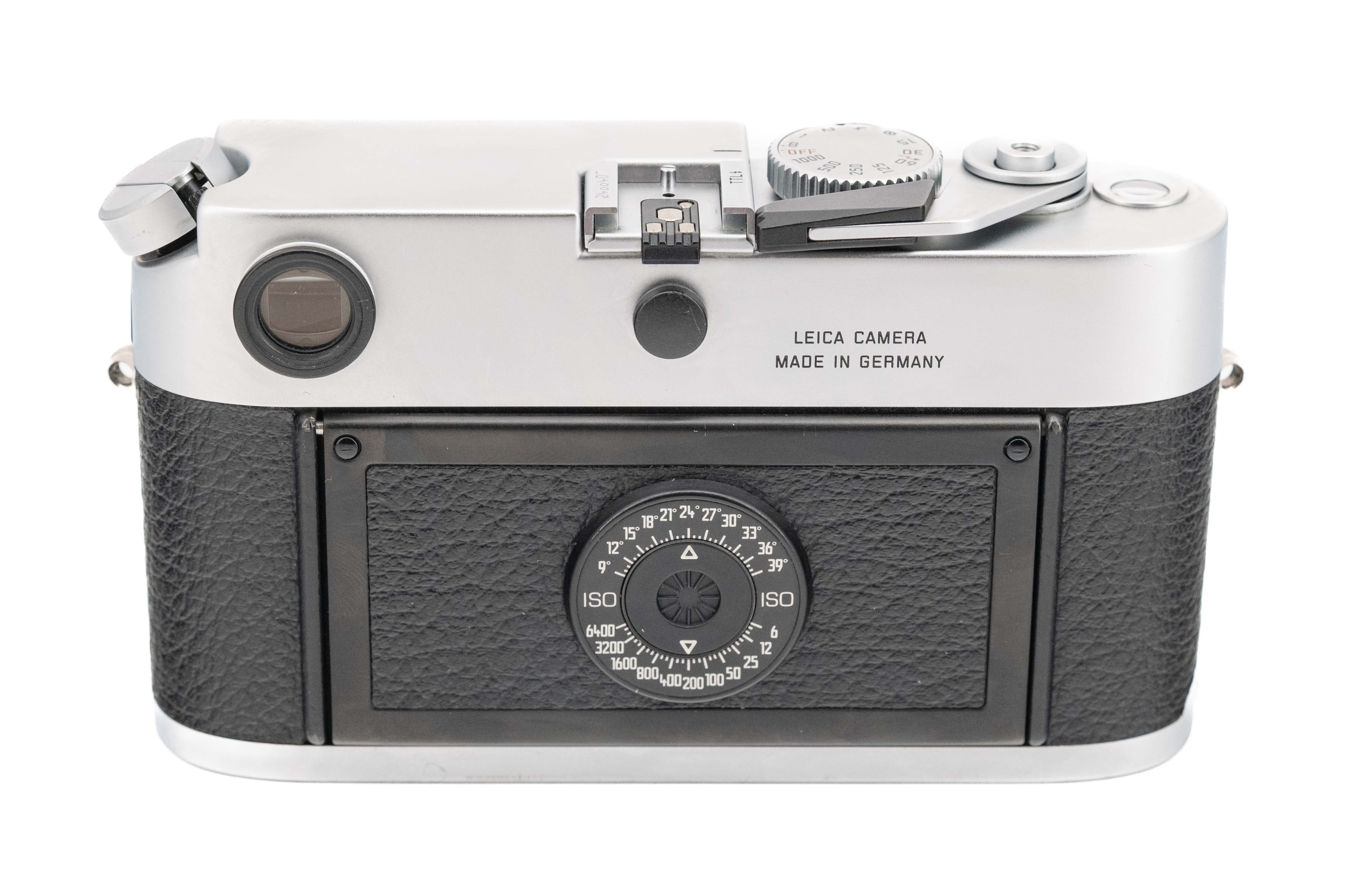 Leica M6 TTL Silver Chrome 0.72x 10434