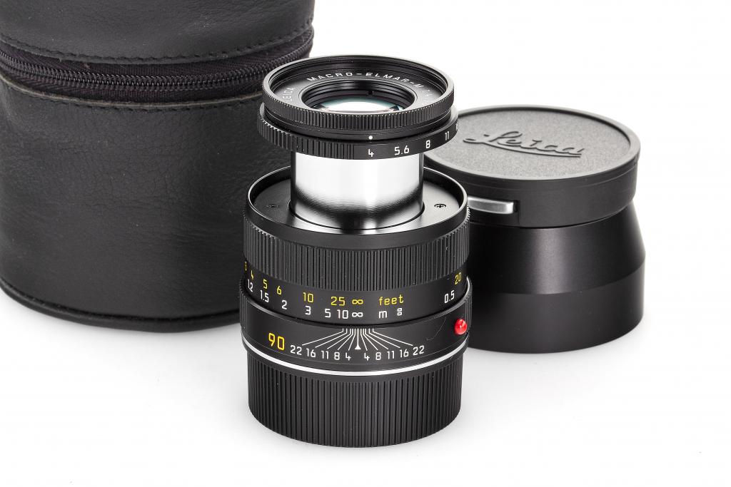 Leica Macro-Elmar-M 11633 4/90mm black 6-bit