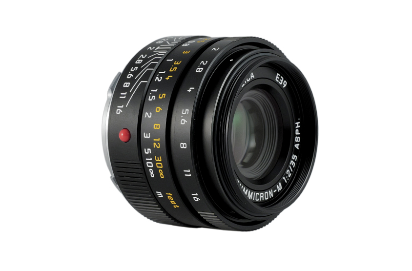 Leica Summicron-M 2/35mm ASPH., black anodised, 11673