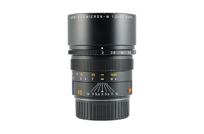 LEICA APO-SUMMICRON-M 2/90 ASPH., black anodized 11884