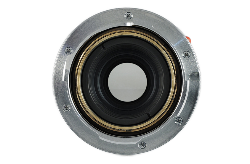 Leica ELMAR-M 1:2,8/50, silver chrome finish, collapsible 11823