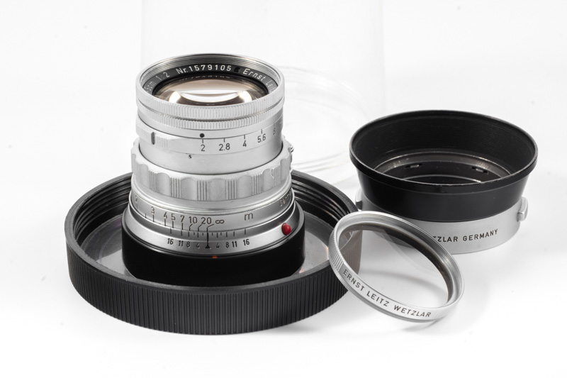 Leica Summicron-M 1:2,0/50 mm. chrome