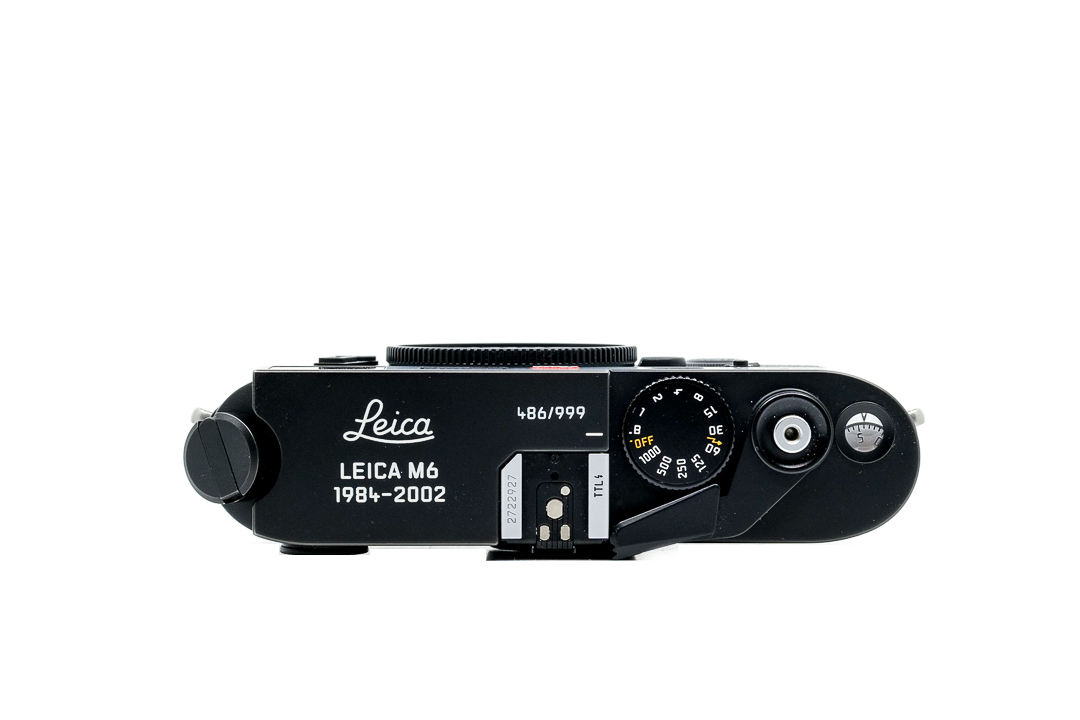 Leica M6 TTL 0,58x black "The last 999 M6"