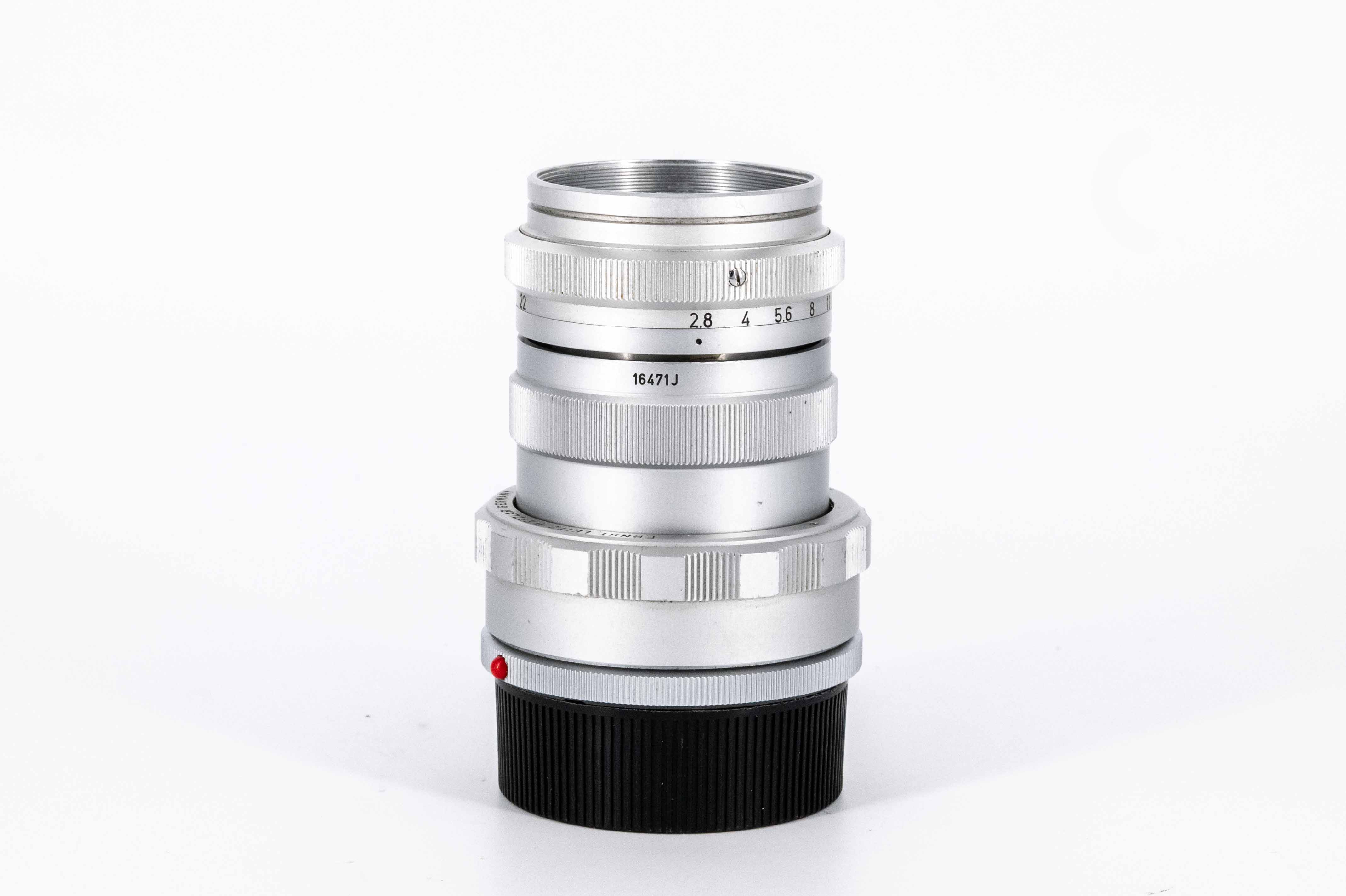 ELMARIT 1:2.8/90 mm lens head with Visoflex system