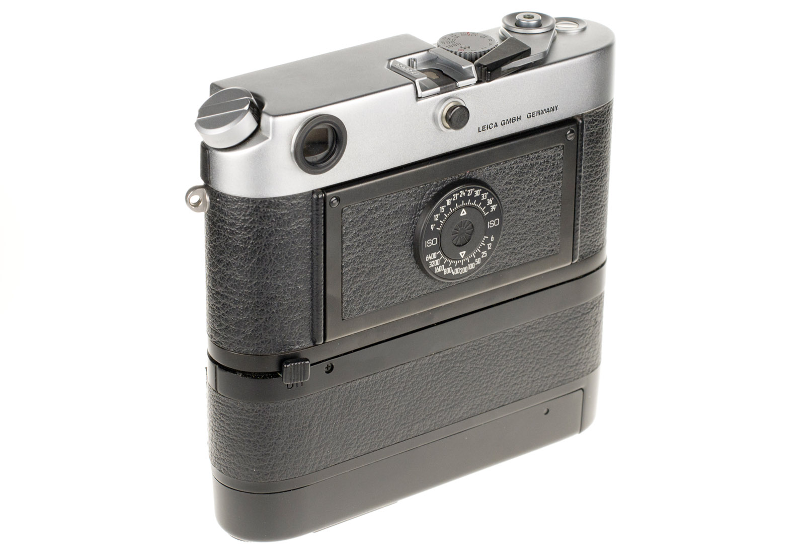 Leica M6, silbern verchromt + M Winder