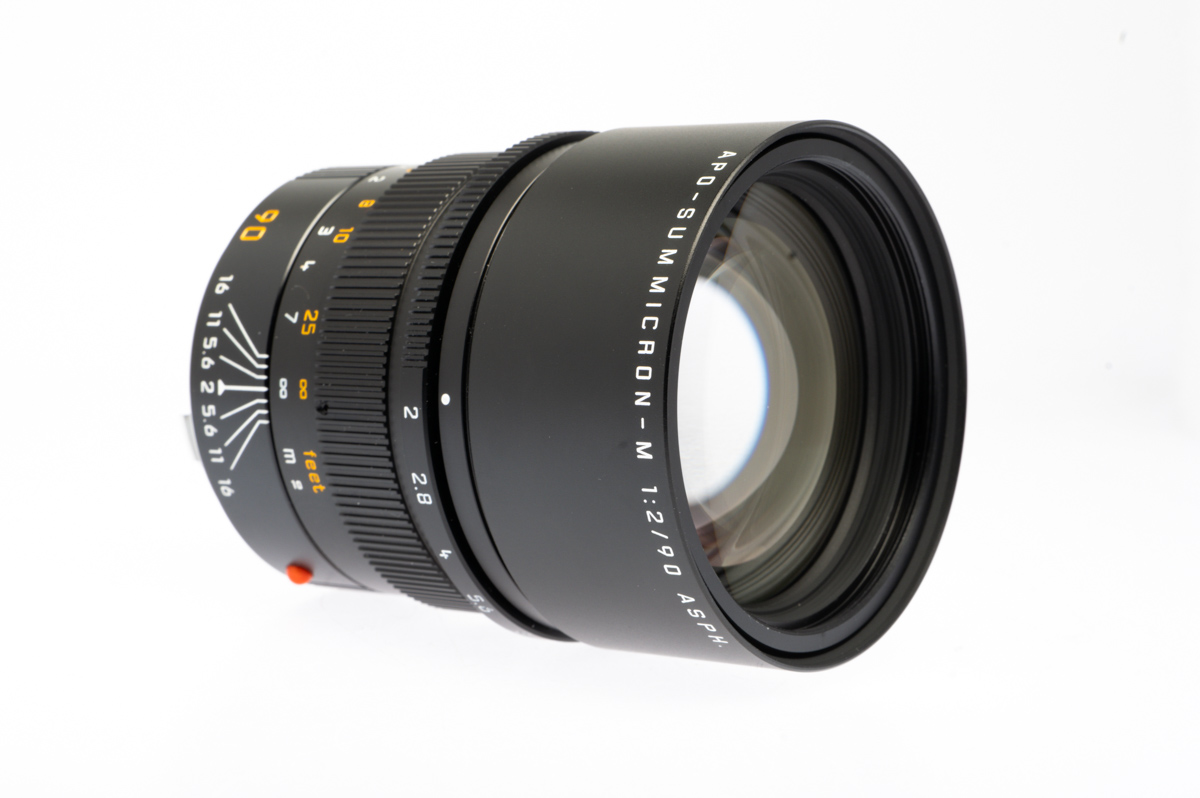 Leica APO-SUMMICRON-M 2/90 mm ASPH., schwarz