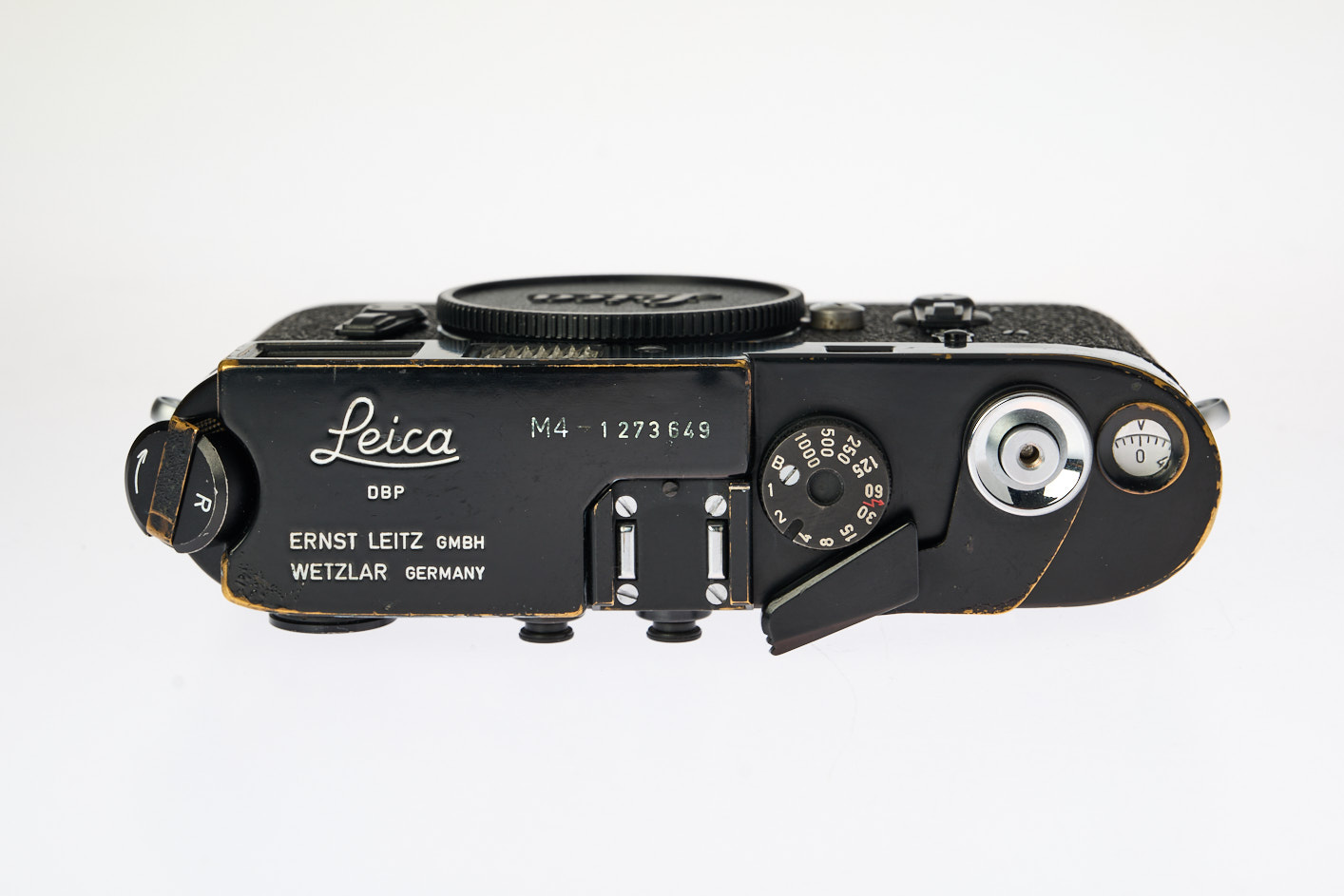 Leica M4 schwarz lackiert