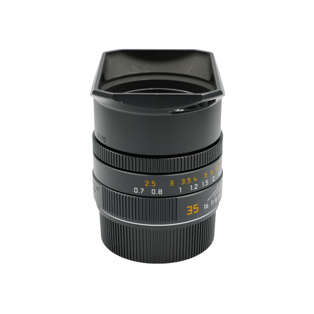 LEICA SUMMICRON-M 35mm f/2 ASPH.,black anodized finish