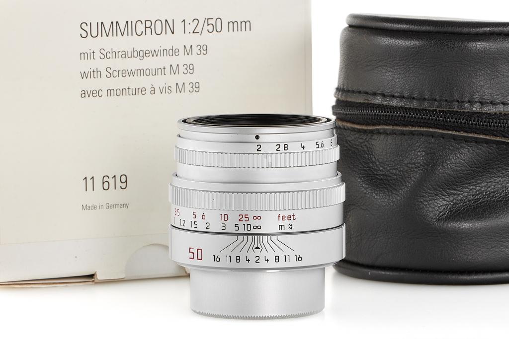 Leica Summicron M39 11619 2/50mm Leica Summicron M39 11619 2/50mm