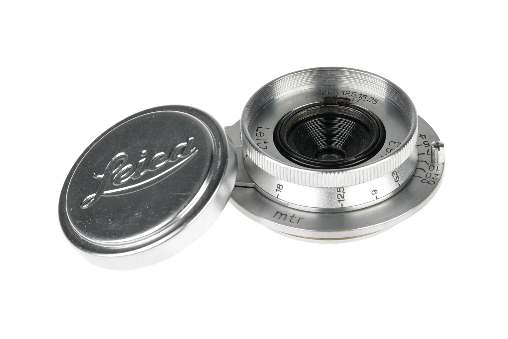 Leica Leitz Hektor 1:6,3/28mm, chrome