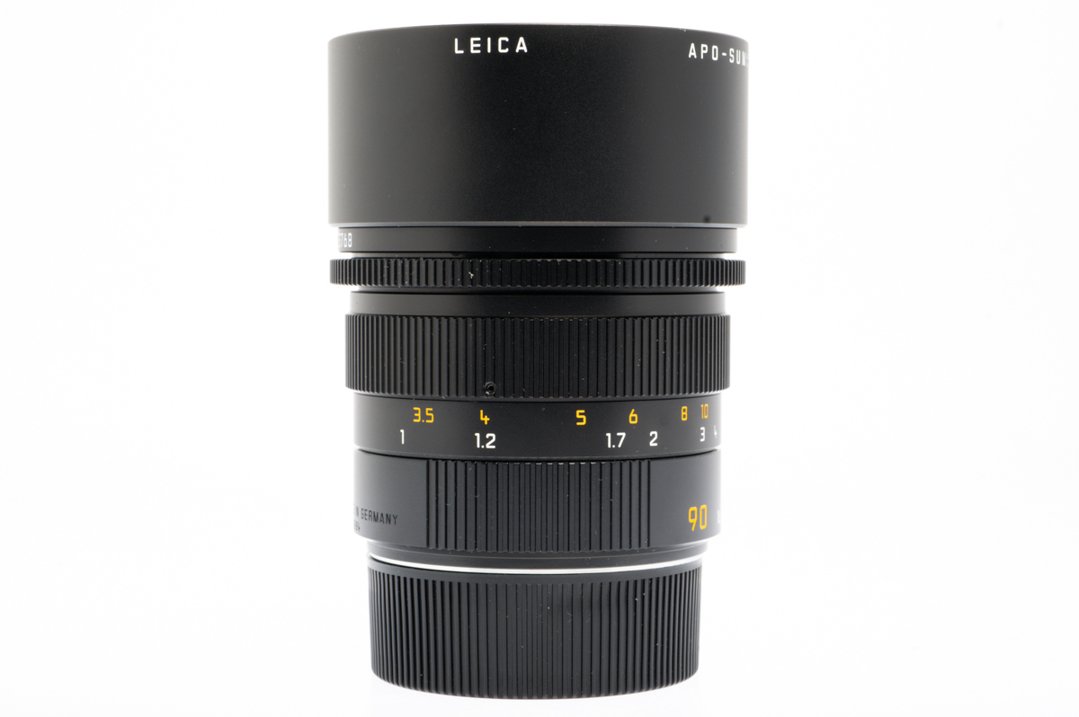 Leica APO-SUMMICRON-M 2/90 mm ASPH., schwarz