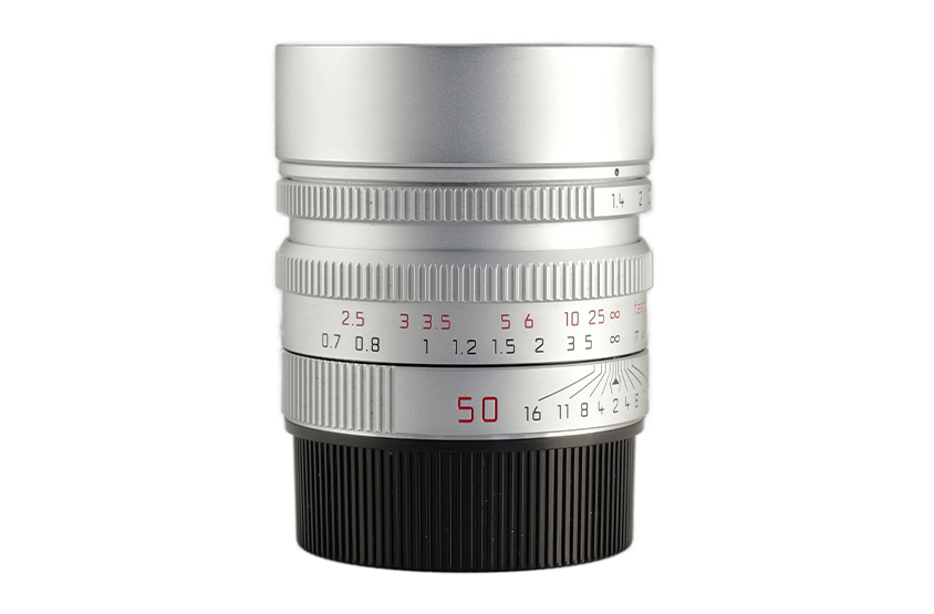LEICA SUMMILUX-M 1:1,4/50 ASPH. silbern verchromt 11892