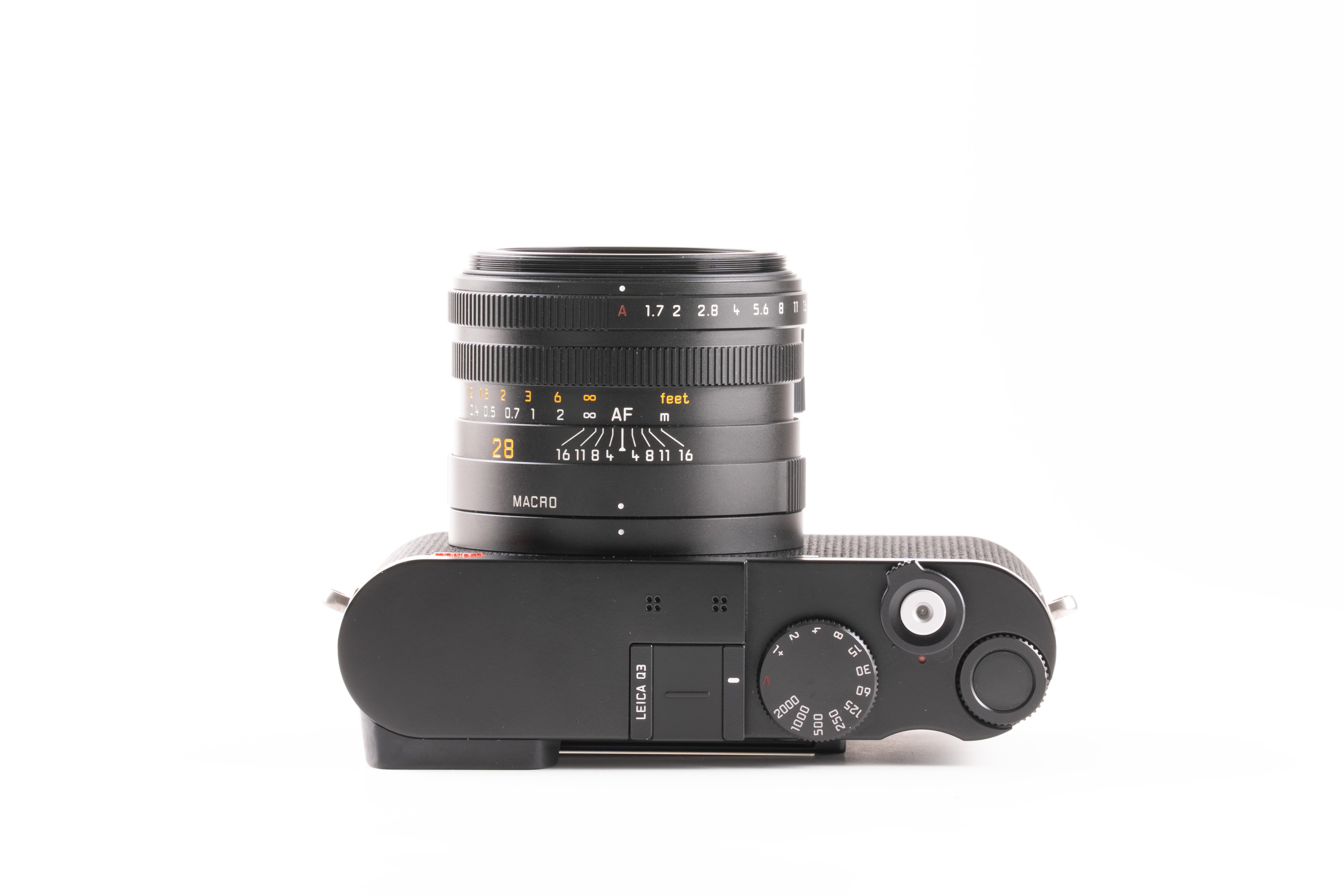 Leica Q3, schwarz lackiert (Version EU/US/CN)