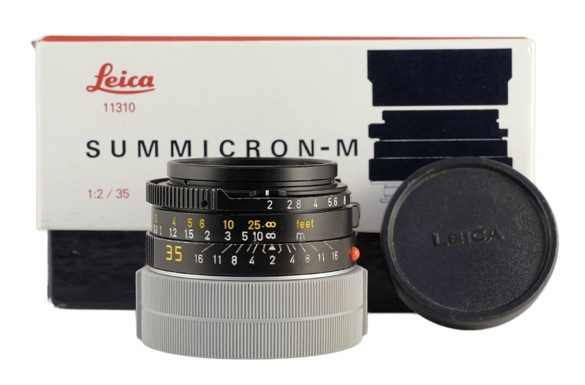 LEITZ CANADA SUMMICRON-M 1:2/35 black anodized 11310