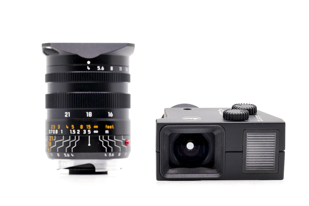 LEICA TRI-ELMAR-M 1:4/16-18-21mm ASPH. with Uni viewfinder