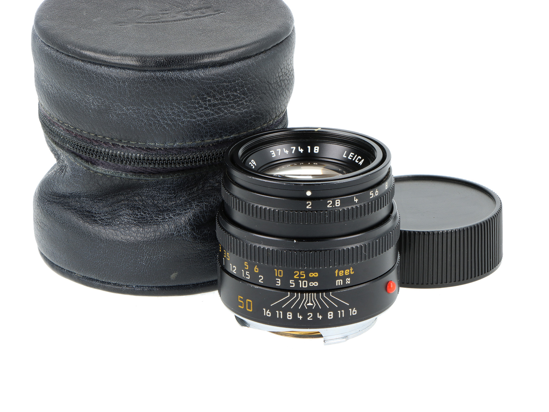 SUMMICRON-M 2/50 mm, nero v5 con errore di stampa (11826) SUMMICRON-M 2/50 mm, nero v5 con errore di stampa (11826)
