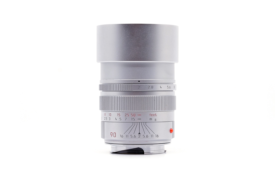 Leica Summicron-M 2,0/90mm silver chrome