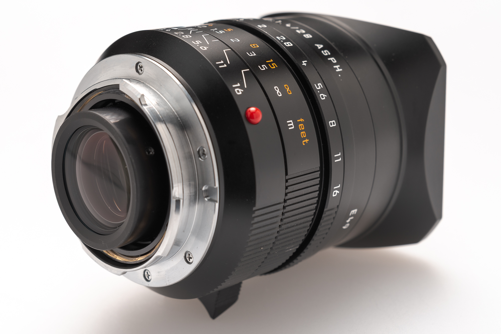 Leica 28mm Summilux-M f/1.4 ASPH., Black Anodized