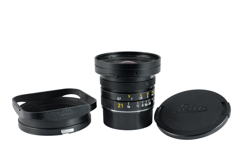 LEICA ELMARIT-M 1:2.8/21, black anodized E60 11134