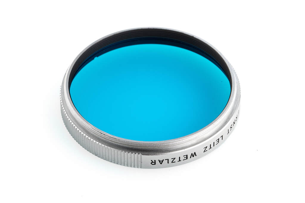 Leica E41 blue filter f. Summilux Steel Rim Leica E41 blue filter f. Summilux Steel Rim