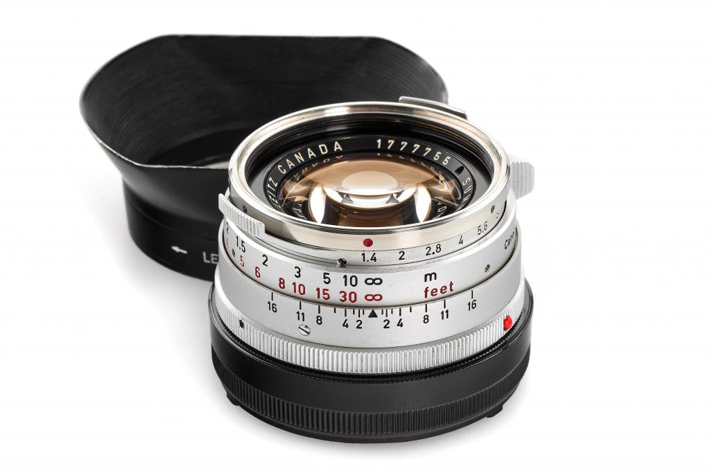 Leica Summilux 1,4/35mm chrome 'steel rim'