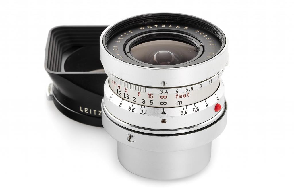 Leica Super Angulon 11103 3,4/21mm chrome