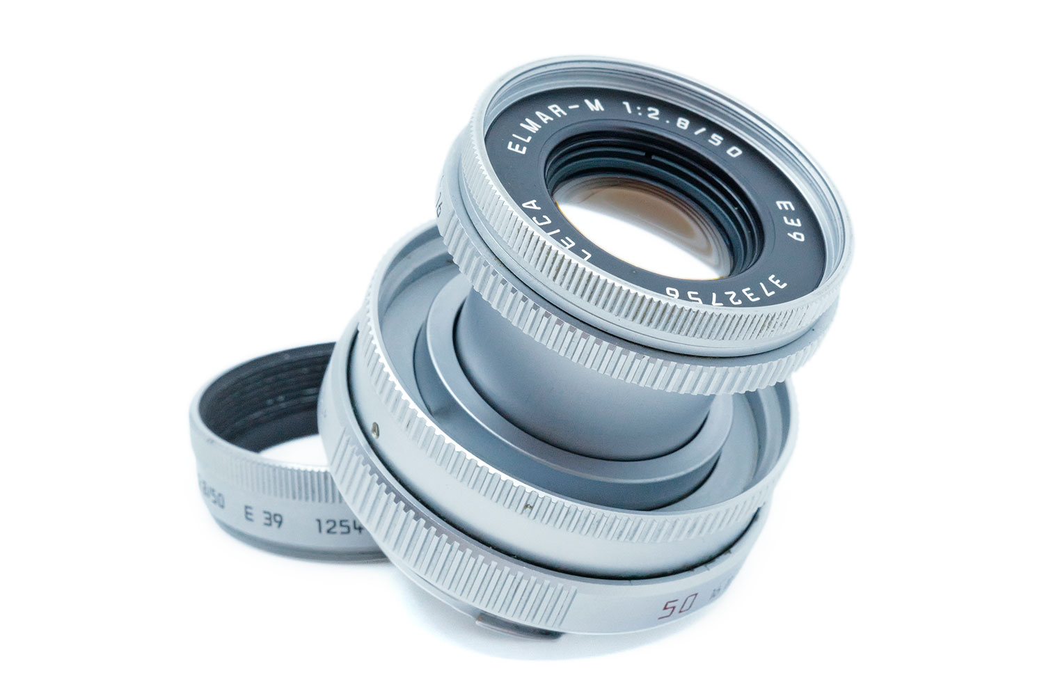 Leica ELMAR-M 2.8/50mm  (1994–2007) — Silver Chrome