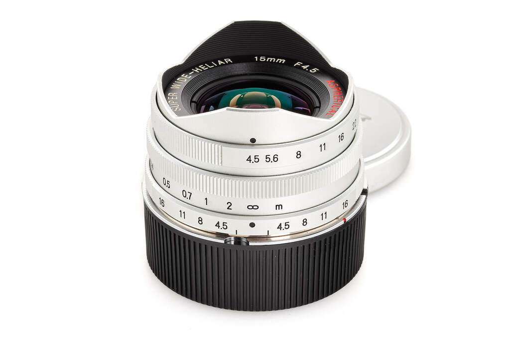 Voigtländer f. M39 15/4,5 Super Wide-Heliar Aspherical chrome Voigtländer f. M39 15/4,5 Super Wide-Heliar Aspherical chrome