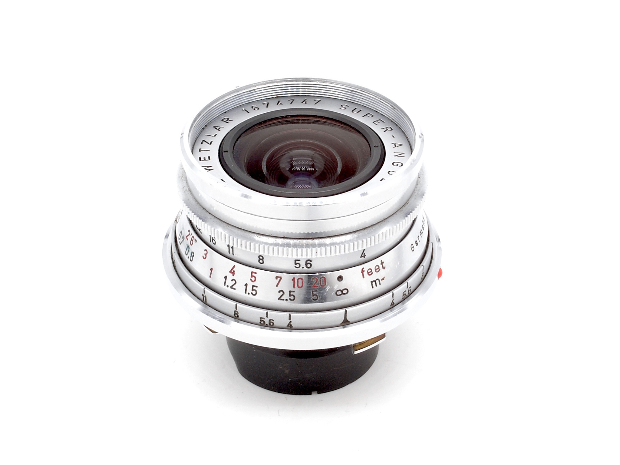 Leitz Super Angulon 4,0/21mm chrome