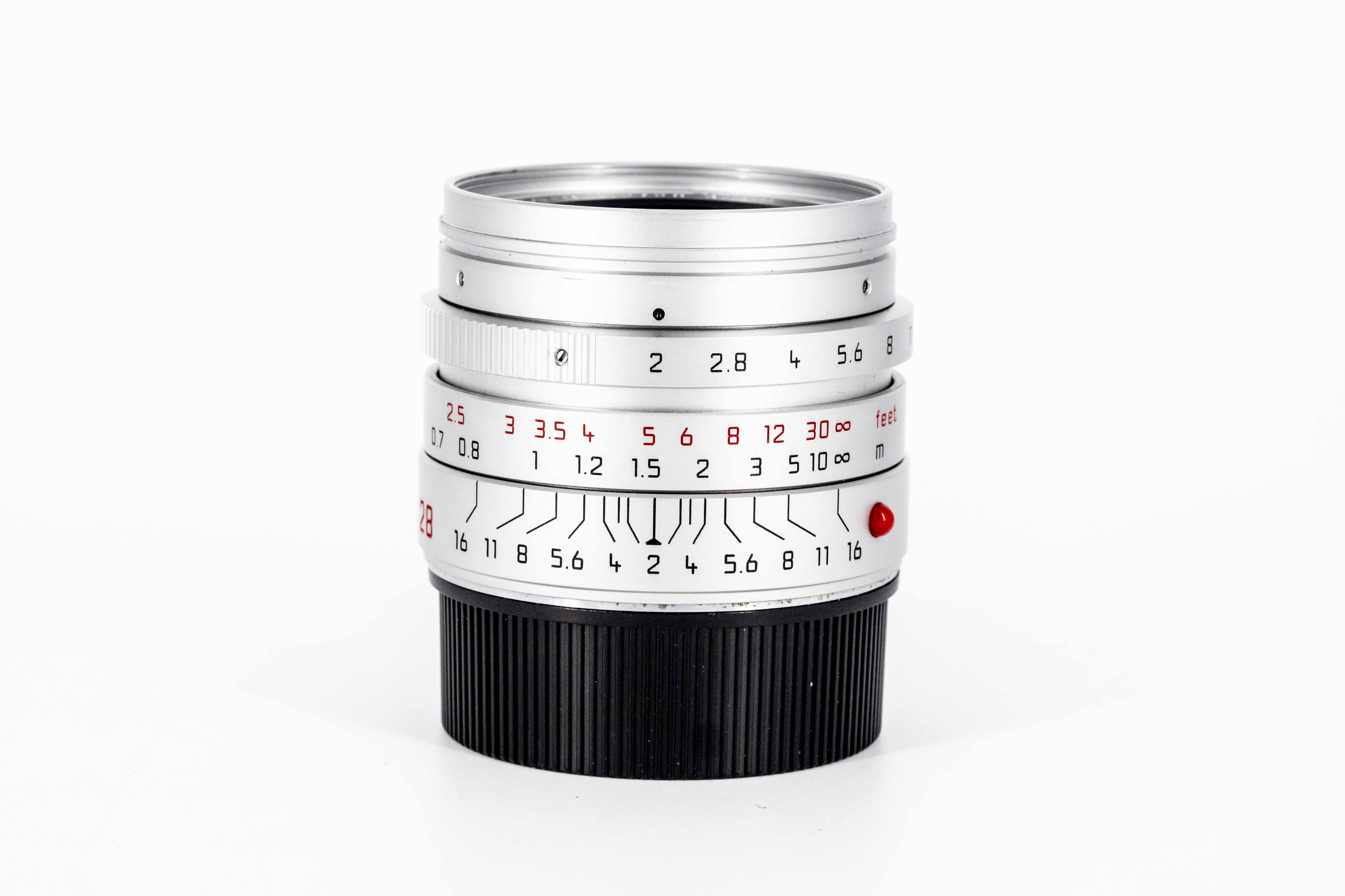 SUMMICRON-M 1:2/28 ASPH. silver-anodised