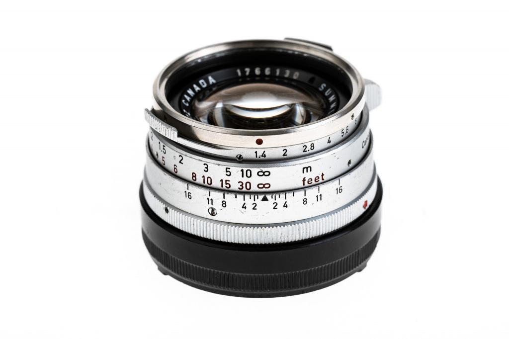 Leica Summilux 1,4/35mm chrome 'steel rim' Leica Summilux 1,4/35mm chrome 'steel rim'