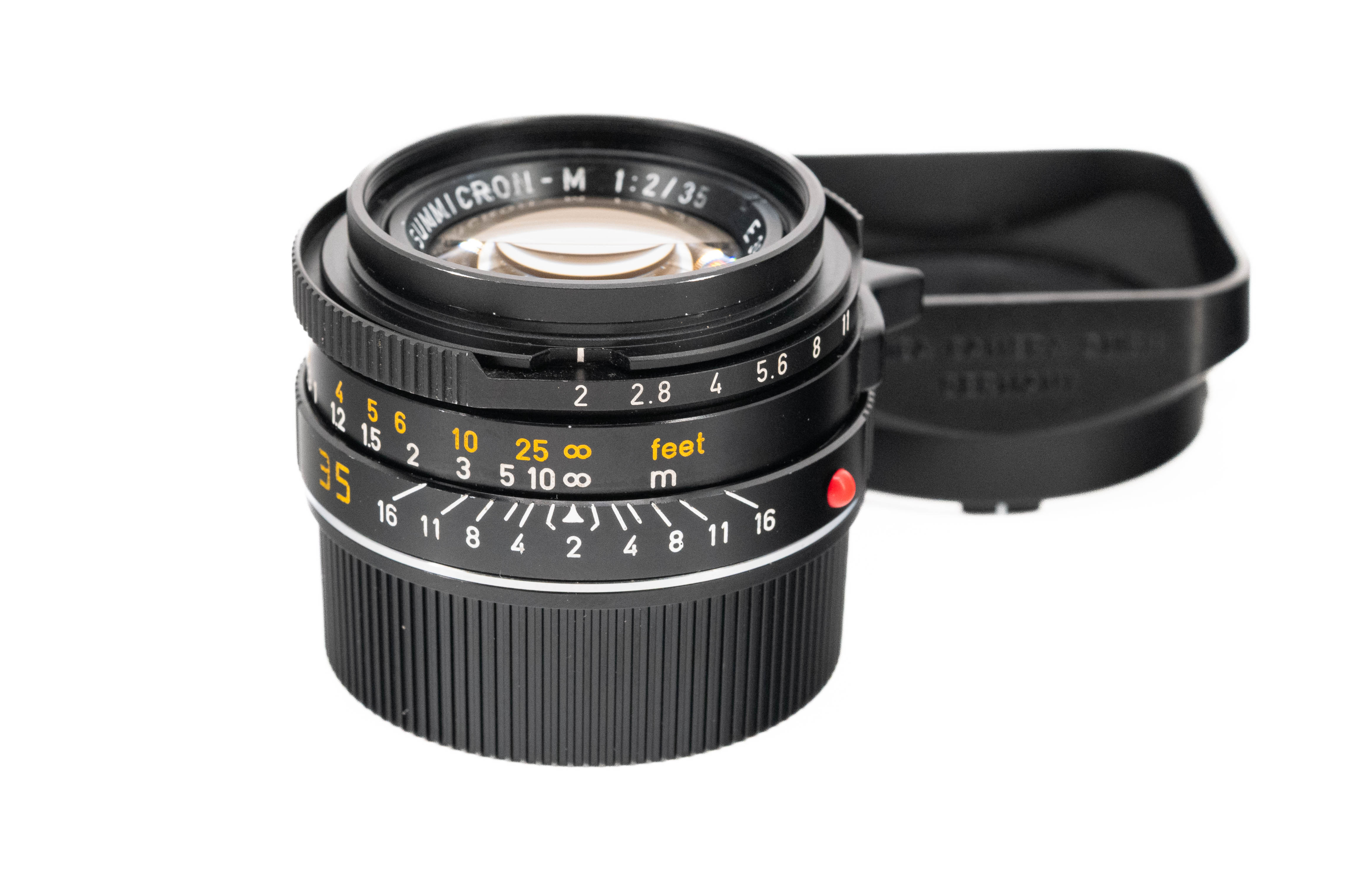 Leica Summicron-M 35 mm f/2 V4 nero 11310