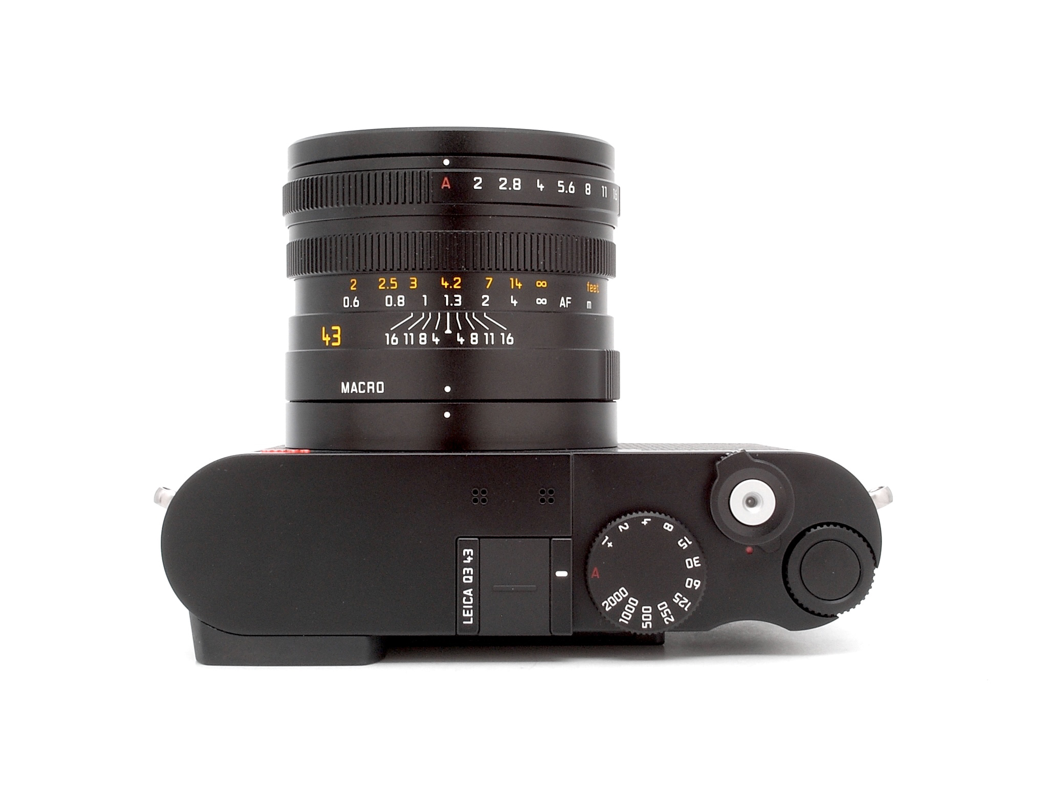 Leica Q3 43 schwarz lack