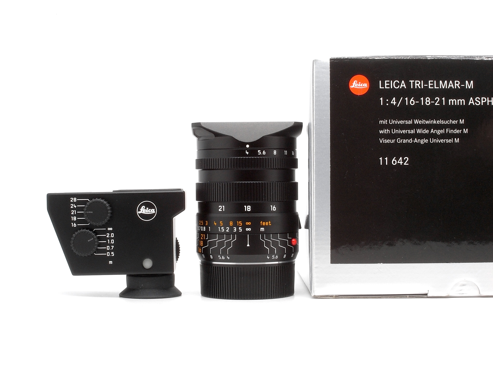 Leica Tri-Elmar-M 4.0/16-18-21mm ASPH. 6Bit Set