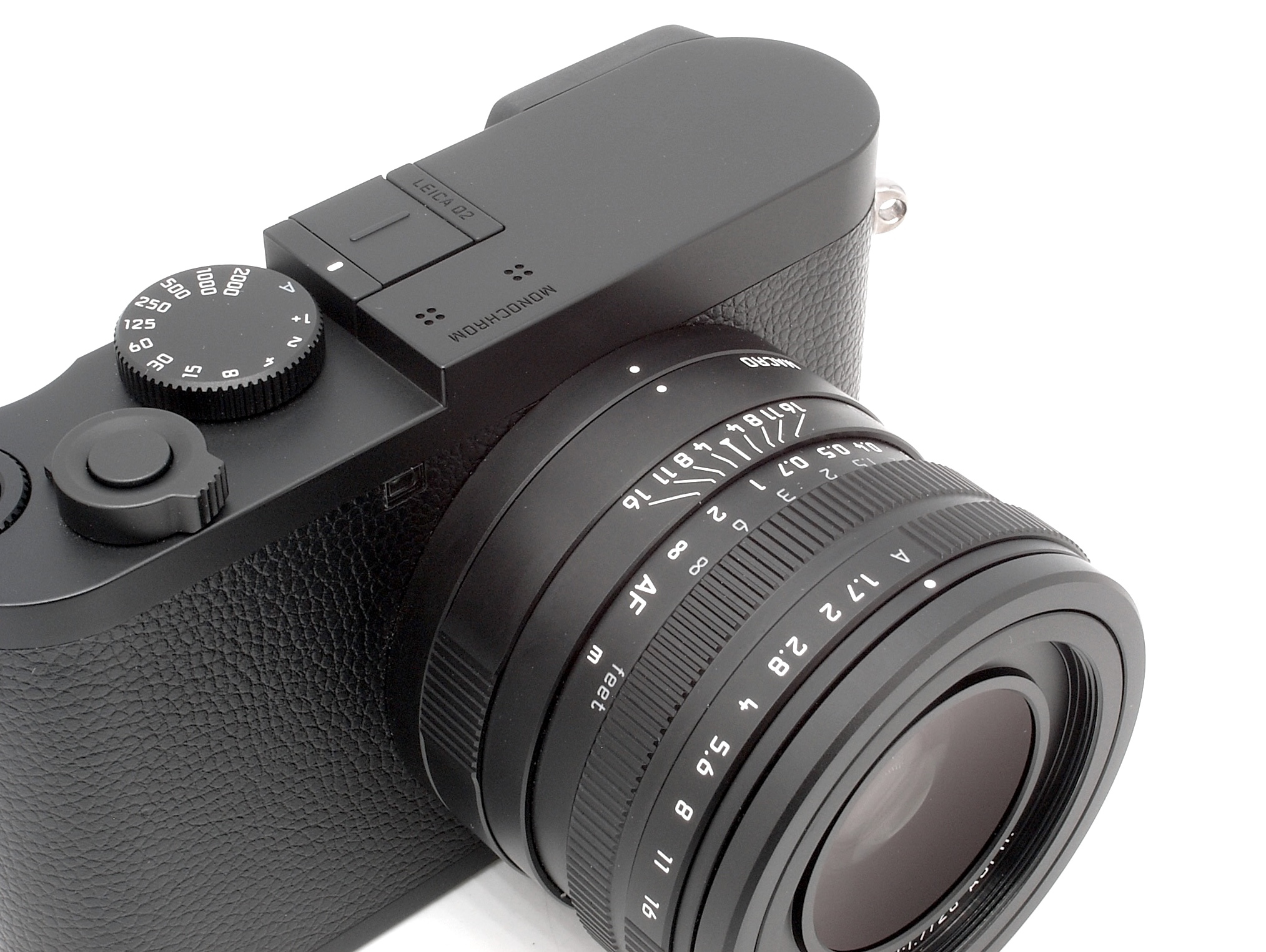 Leica Q2 Monochrom schwarz, Vers. EU/US/JP