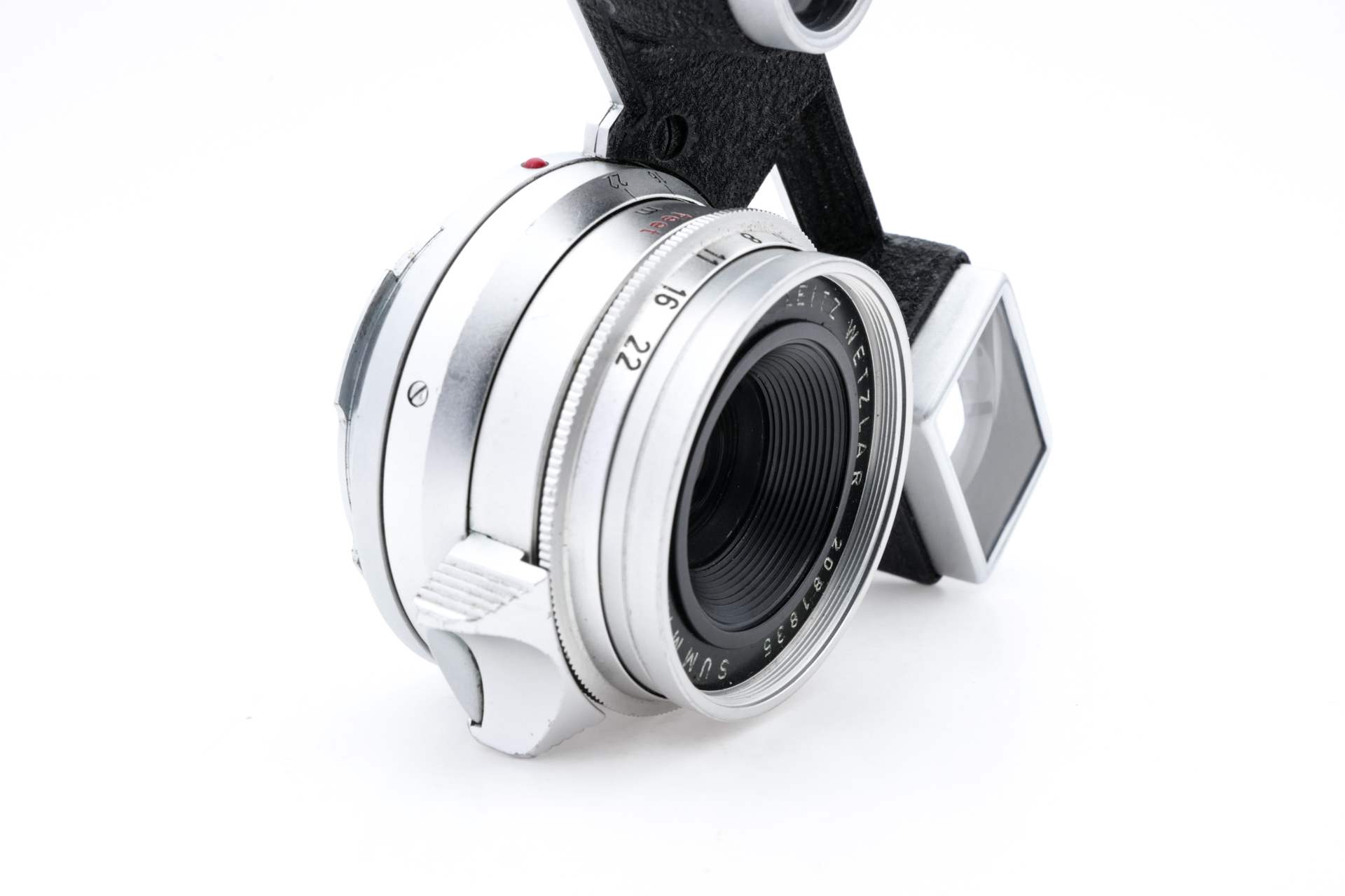 Leica Summaron-M 2.8/35mm with viewfinder glasses for M3