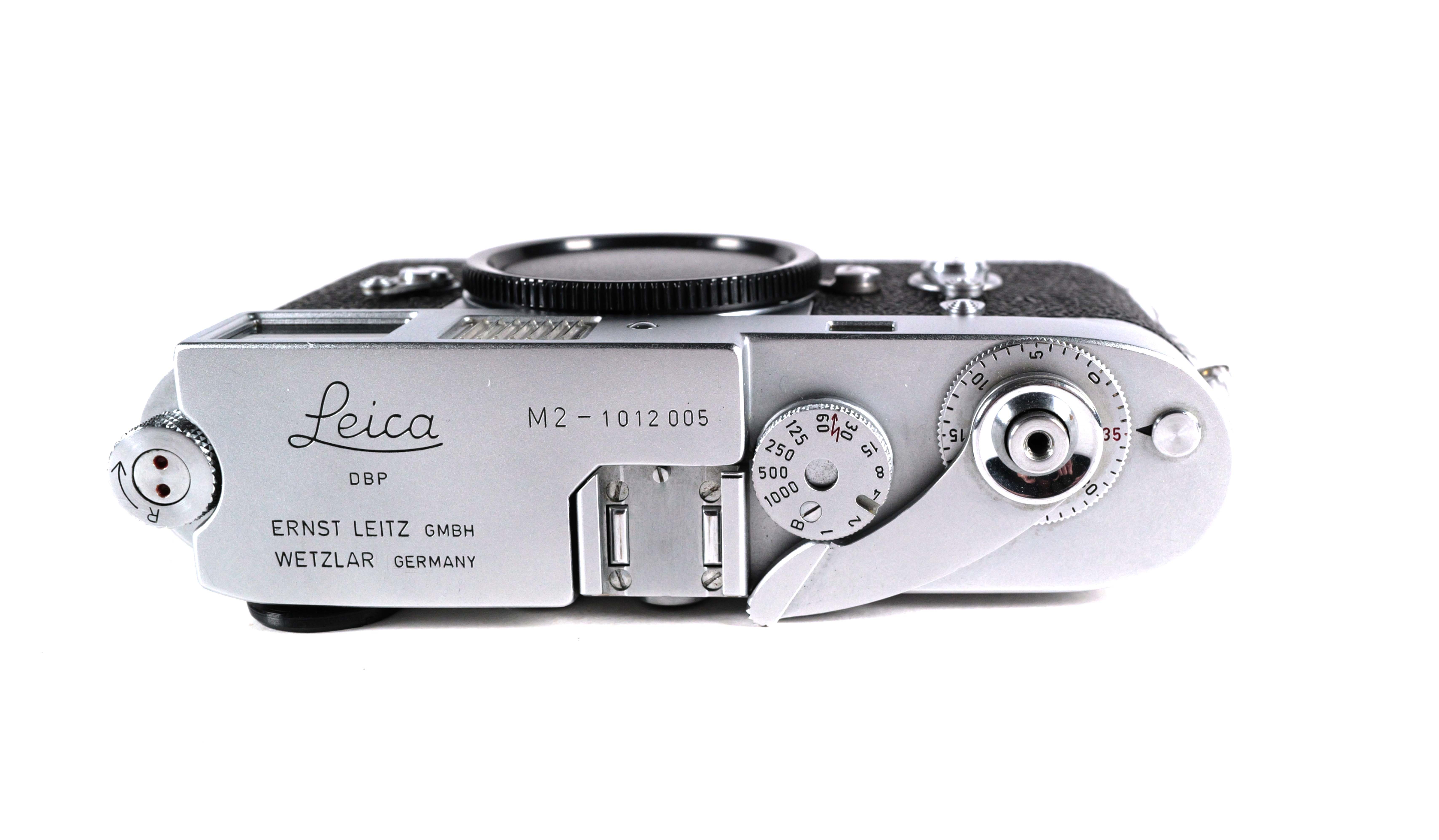 Leica M2, silver-chrome finish