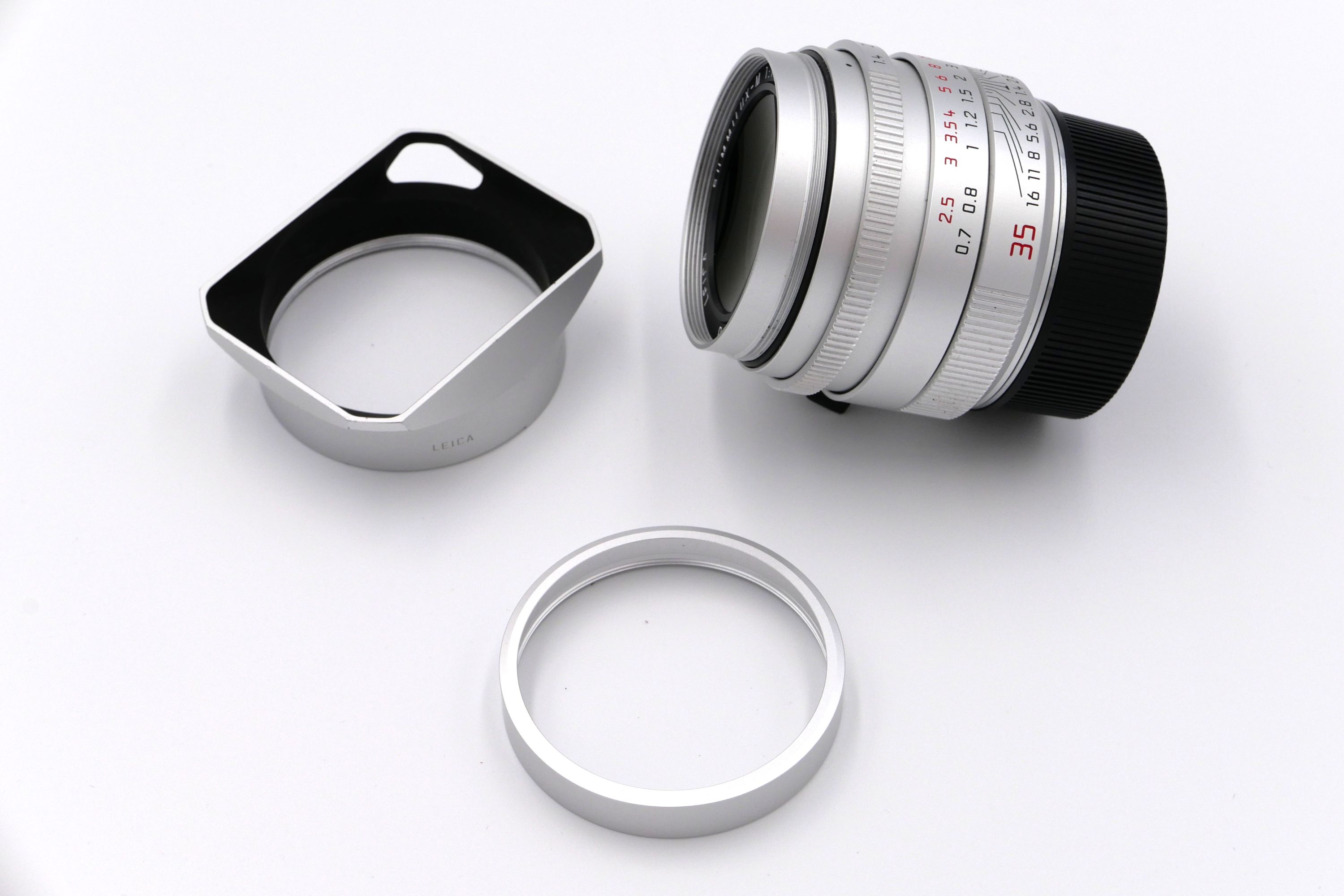 Leica Summilux-M 35mm f1.4 ASPH, Silver