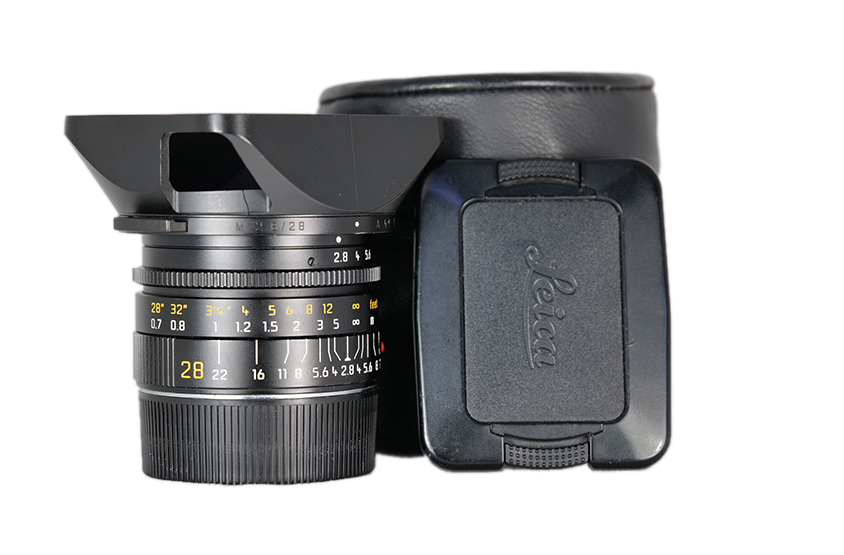 LEICA ELMARIT-M 1:2,8/28mm black anodized E46 11809