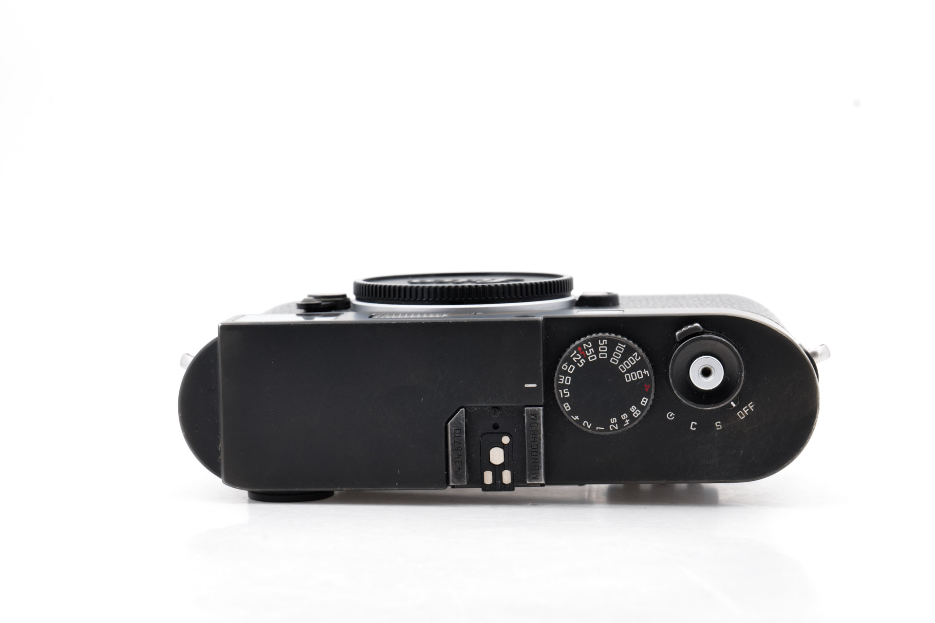 Leica M Monochrom, black chrome finish