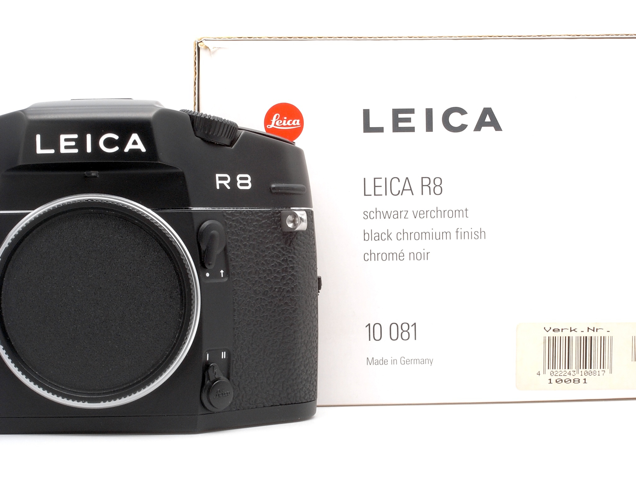 Leica R8 schwarz verchromt