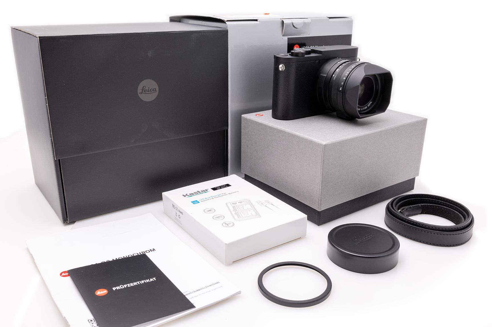 Leica Q2 Monochrom, schwarz, Vers. EU/US/JP - 19055