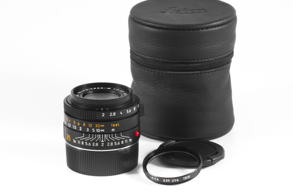 Leica SUMMICRON-M 2/35 mm ASPH., schwarz | Leica Camera Classic