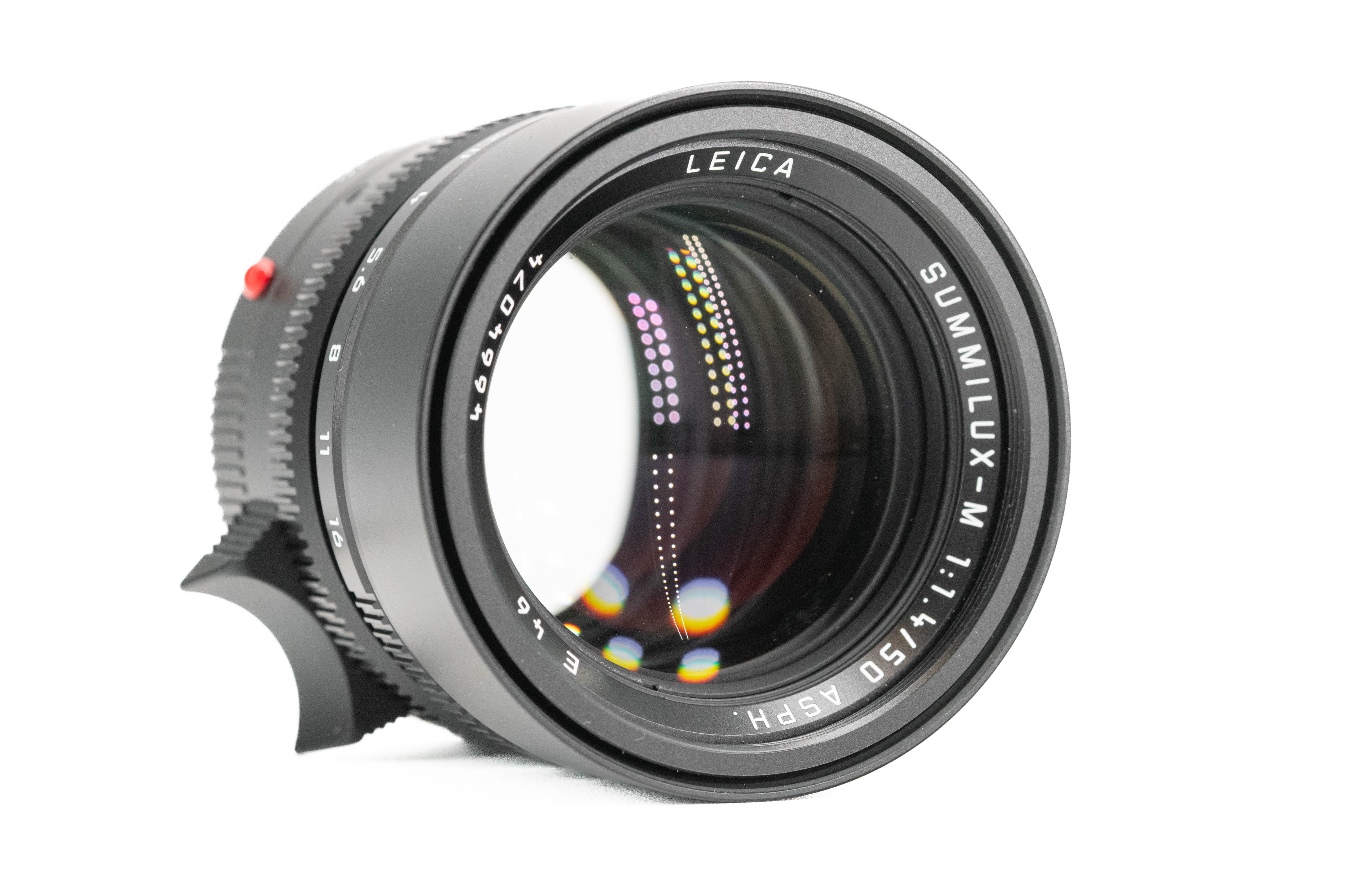 Leica Summilux-M 50mm f/1.4 ASPH Black Anodised 11891