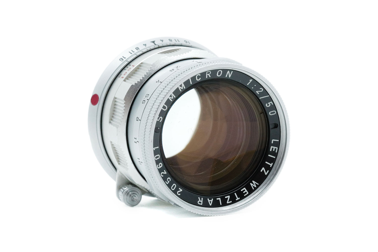 Leica Summicron-M 2/50 CHROME "RIGID" (11818)