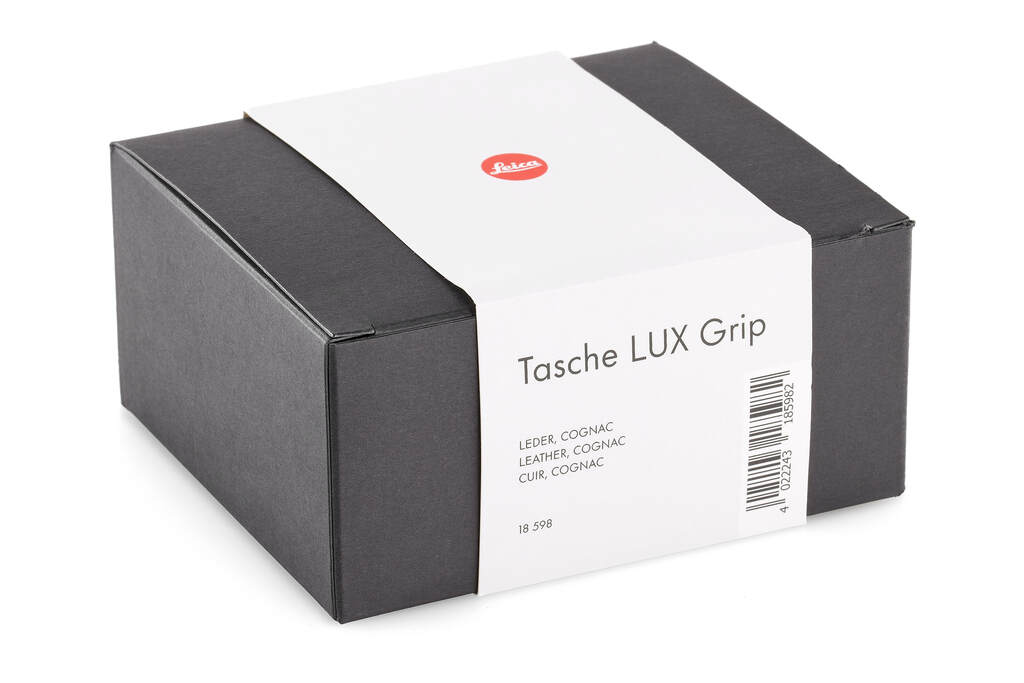 Leica Lux Grip case 18598 leather, cognac - like new with full guarantee