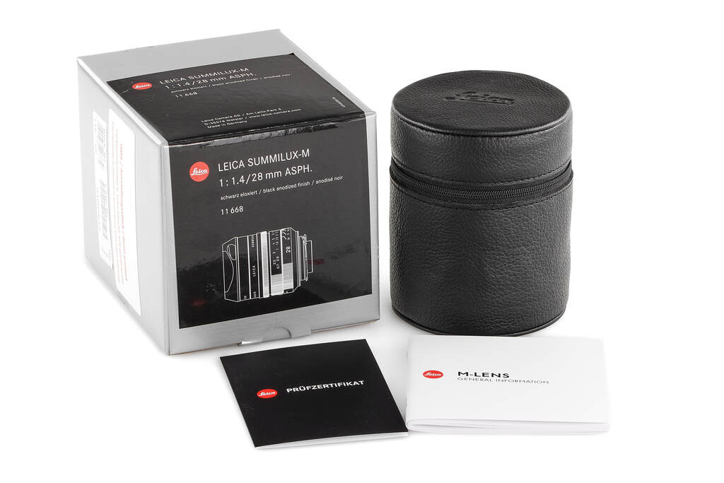 Summilux-M 11668 1,4/28mm ASPH. black 6-bit - like new with 2 years guarantee