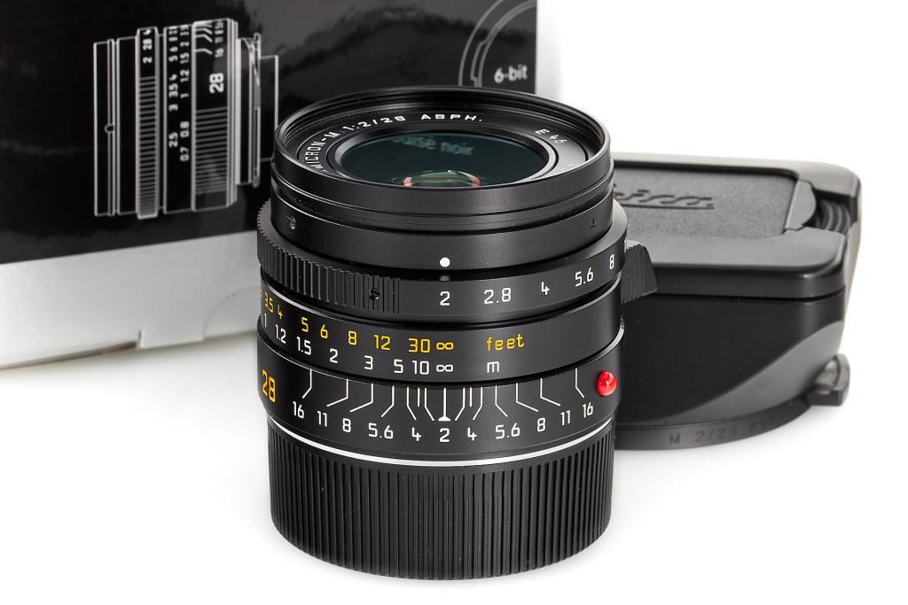 Leica Summicron-M 11604 2/28mm ASPH. black 6-bit